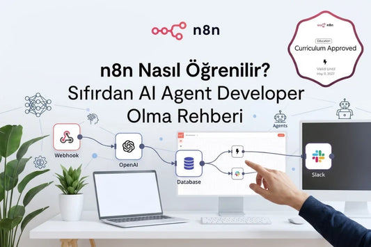 n8n Nasıl Öğrenilir? Sıfırdan AI Agent Developer Olma Rehberi