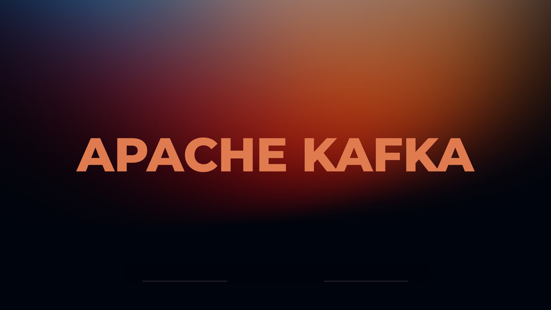 Apache Kafka Eğitimi