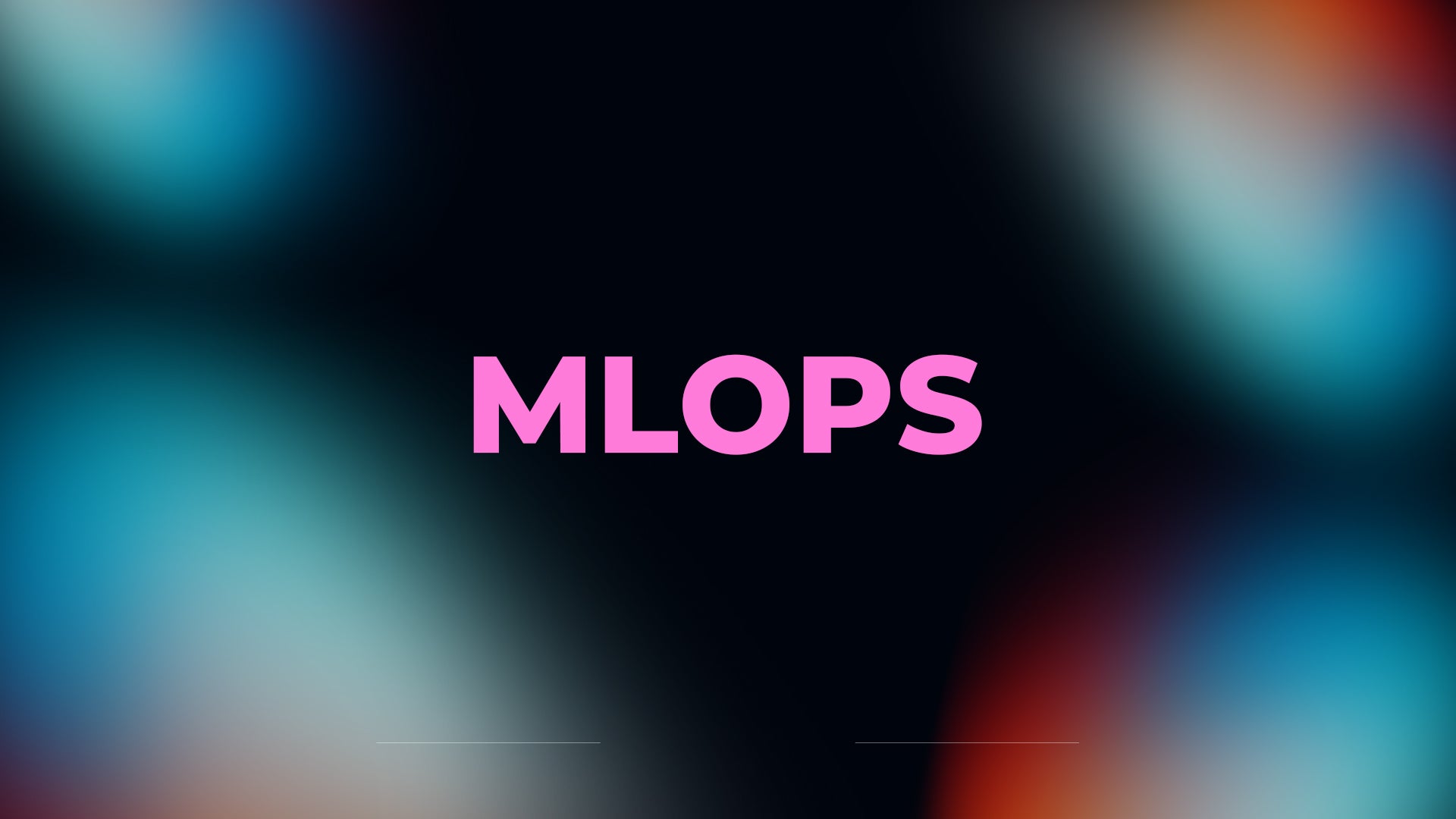 MLOps Eğitimi