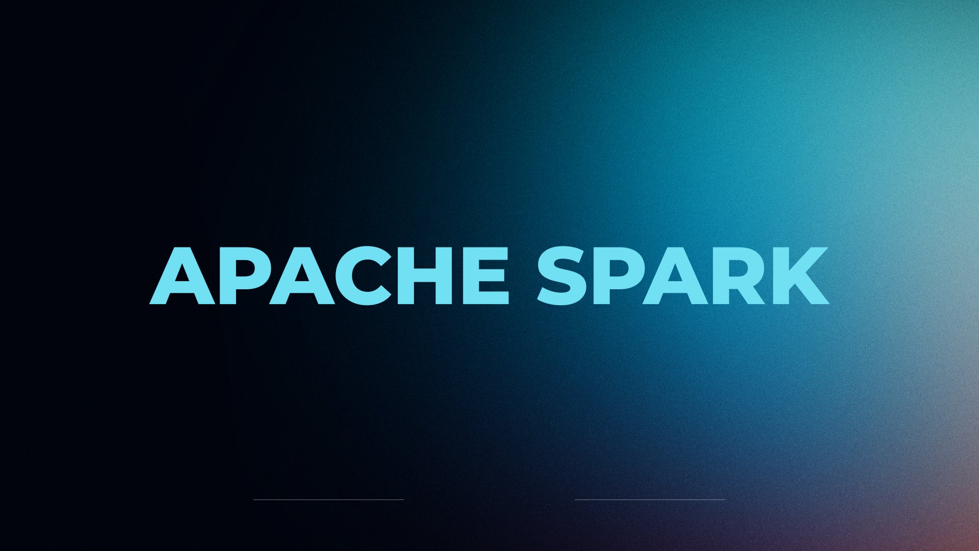 Apache Spark Eğitimi