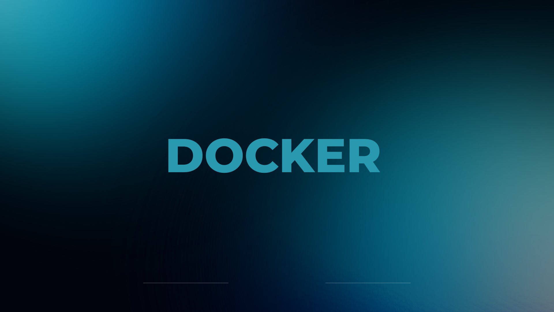 Docker Eğitimi